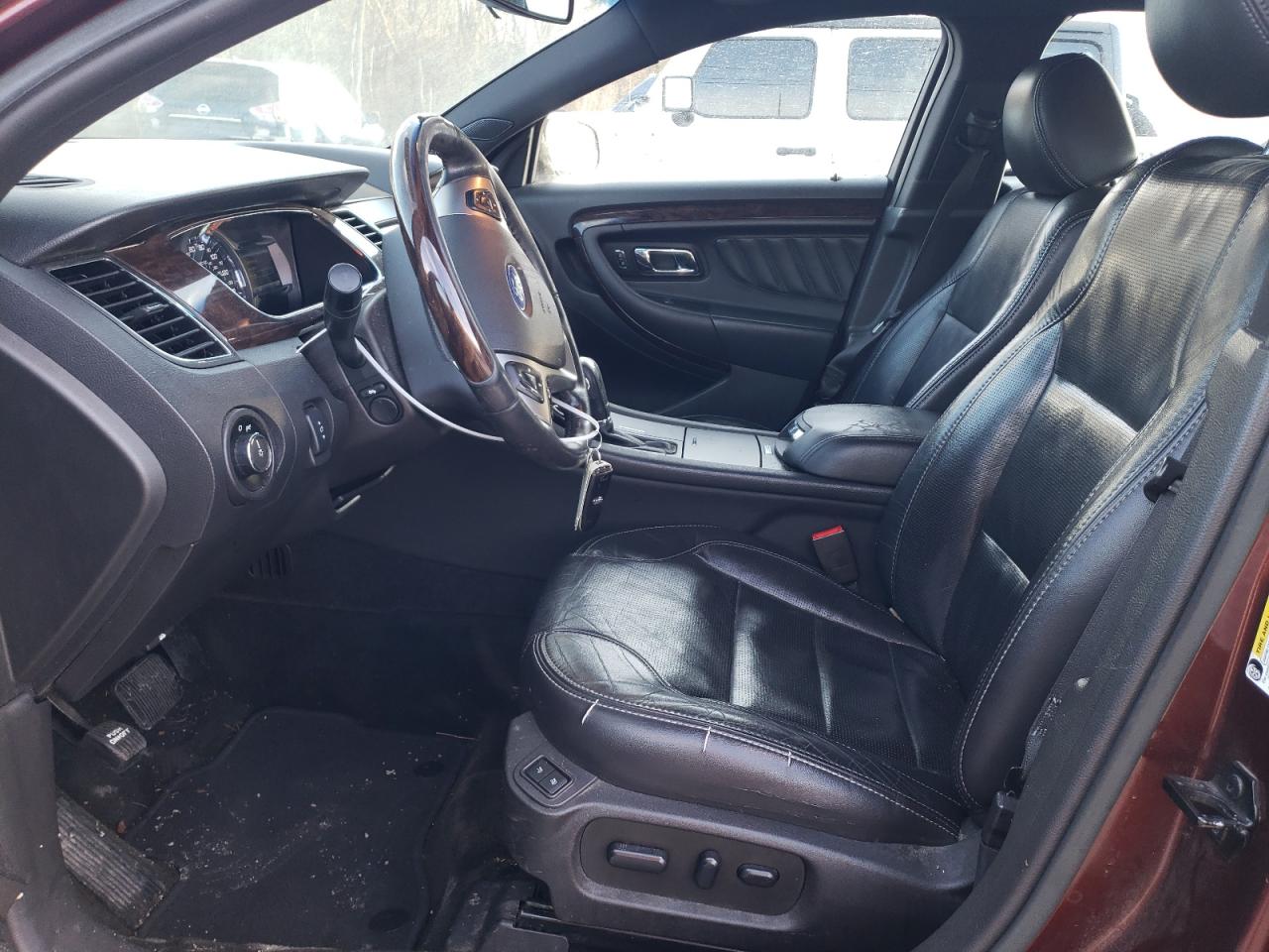 2016 Ford Taurus VIN 1FAHP2F89GG120166 Copart auction photo, front end / side damage thumbnail 7