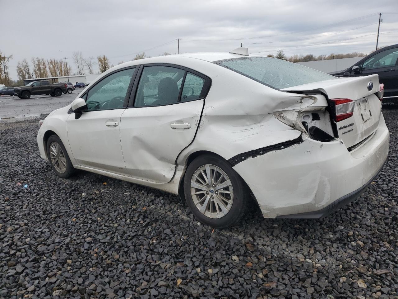 2017 Subaru Impreza VIN 4S3GKAD63H3625287 Copart auction photo, rear end / undercarriage damage thumbnail 2