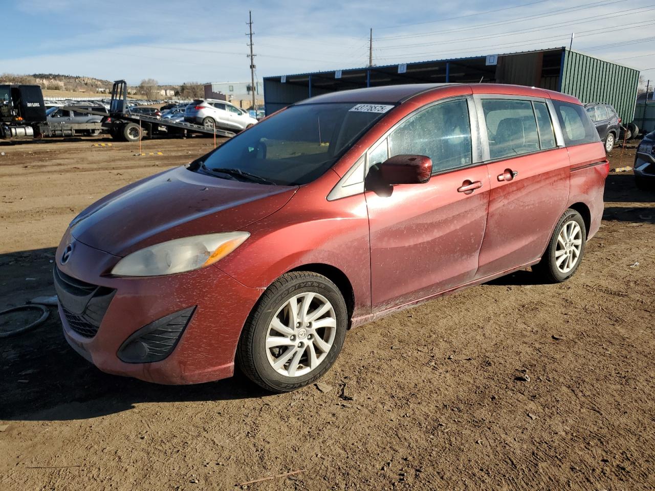 2012 Mazda 5 VIN JM1CW2BL9C0112265