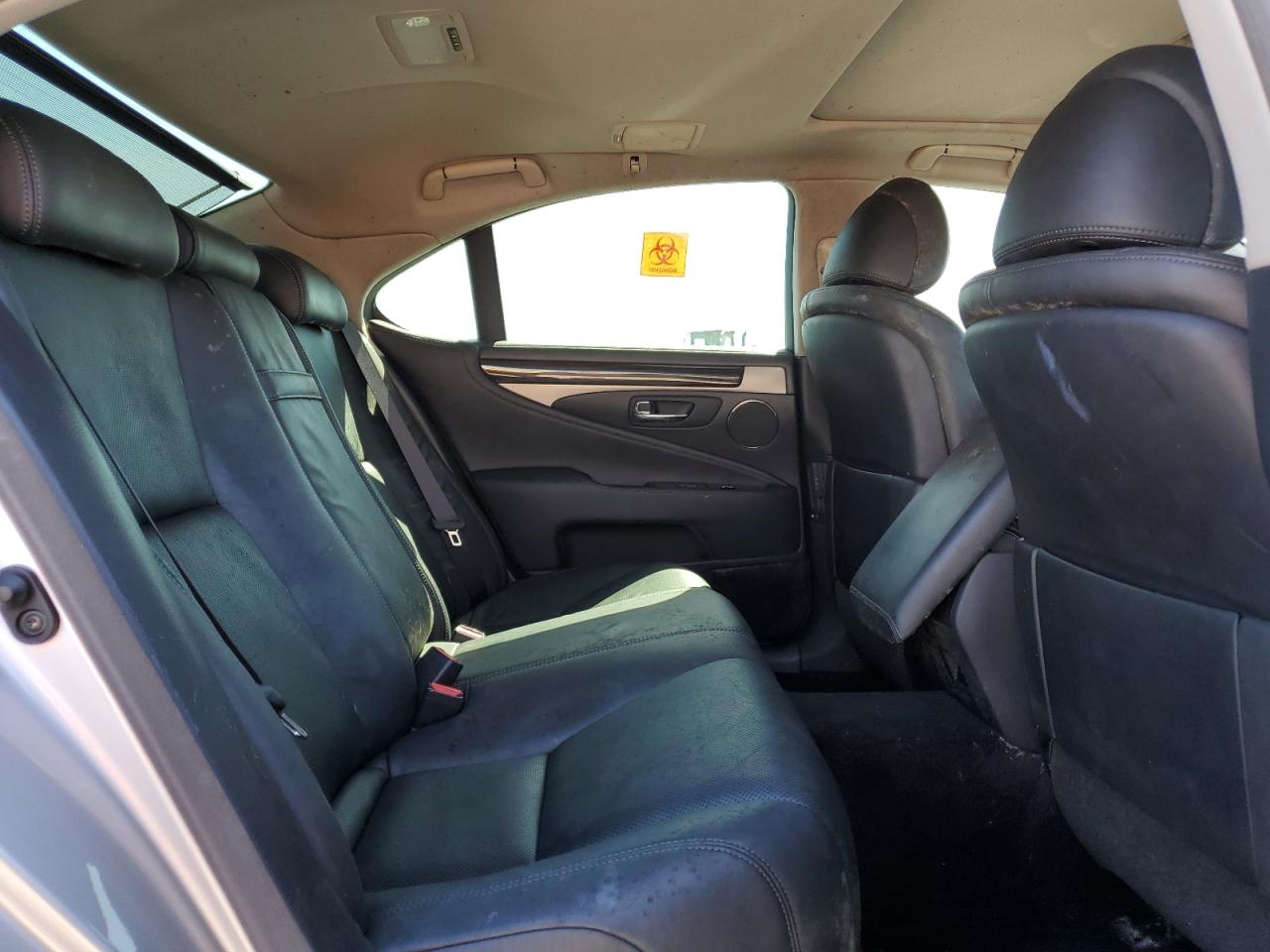 2014 Lexus LS VIN JTHBL5EF4E5132360 Copart auction photo, water/flood damage thumbnail 10