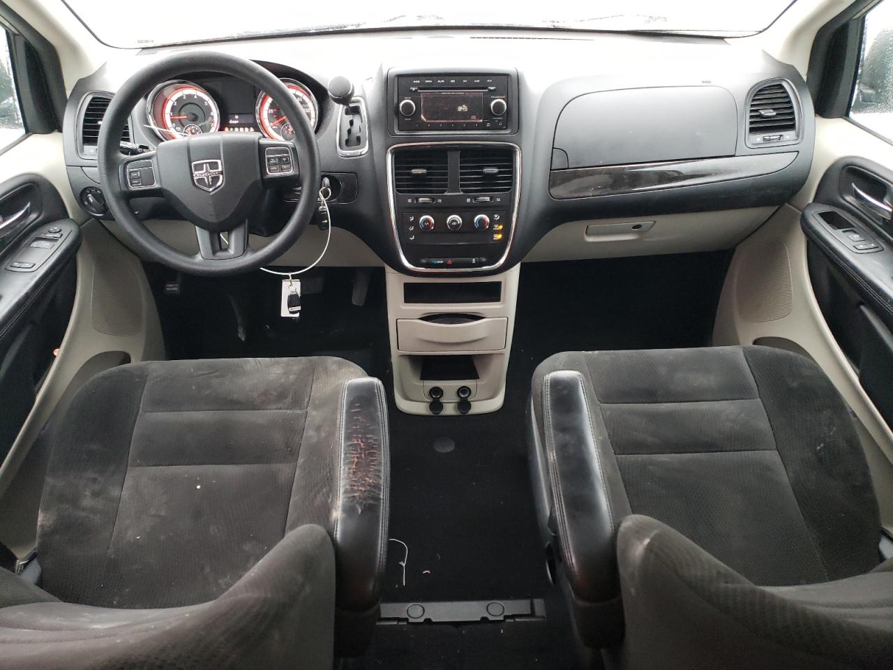 2016 Dodge Caravan VIN 2C4RDGBGXGR182305 Copart auction photo, front end / rear end damage thumbnail 8