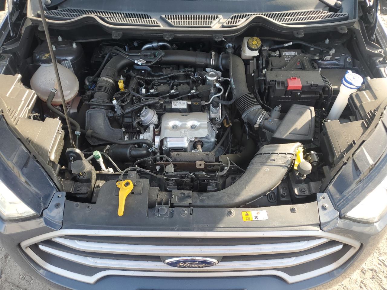 2021 Ford EcoSport VIN MAJ3S2GE0MC456675 Copart auction photo, side damage thumbnail 14