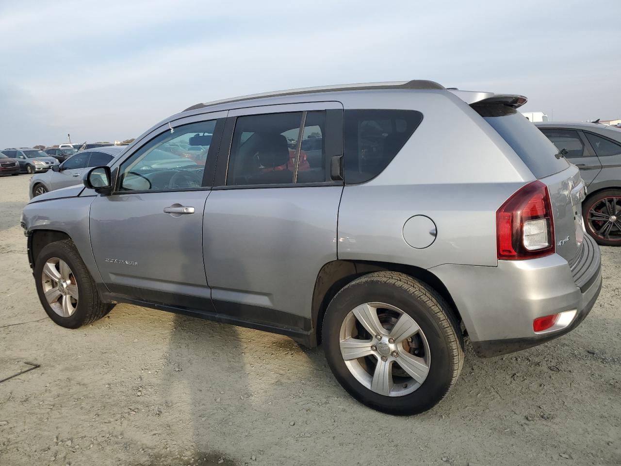 2017 Jeep Compass VIN 1C4NJDBB8HD142898 Copart auction photo, front end / side damage thumbnail 2