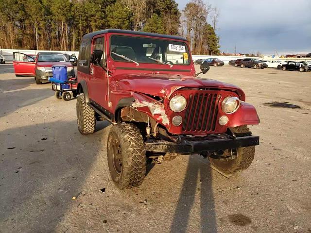 1984 Jeep CJ VIN 1JCCM87E0ET103859 Copart auction photo, all over / frame damage damage thumbnail 10
