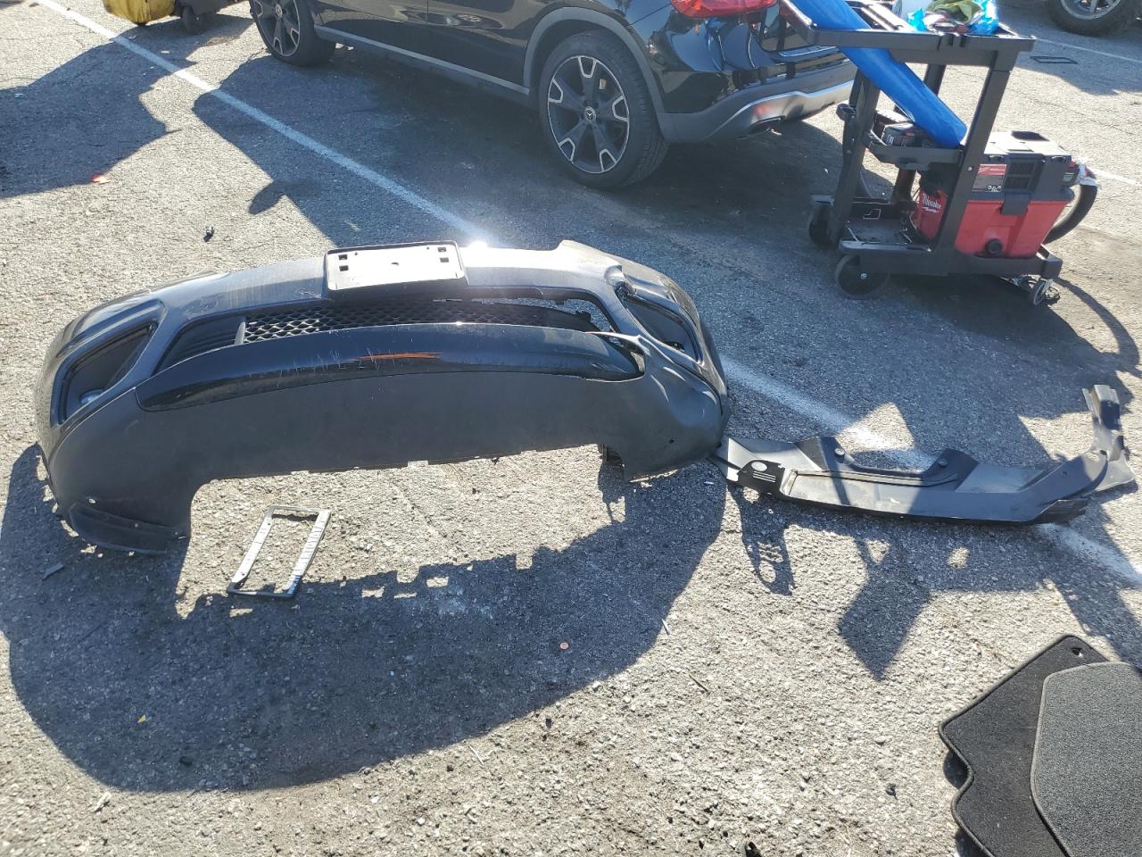 2019 Jeep Grand Cherokee VIN 1C4PJLLBXKD448333 Copart auction photo, front end / side damage thumbnail 15