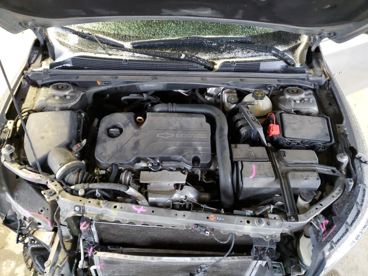 2017 Chevrolet Malibu VIN 1G1ZE5STXHF191635 Copart auction photo, front end / mechanical damage thumbnail 11