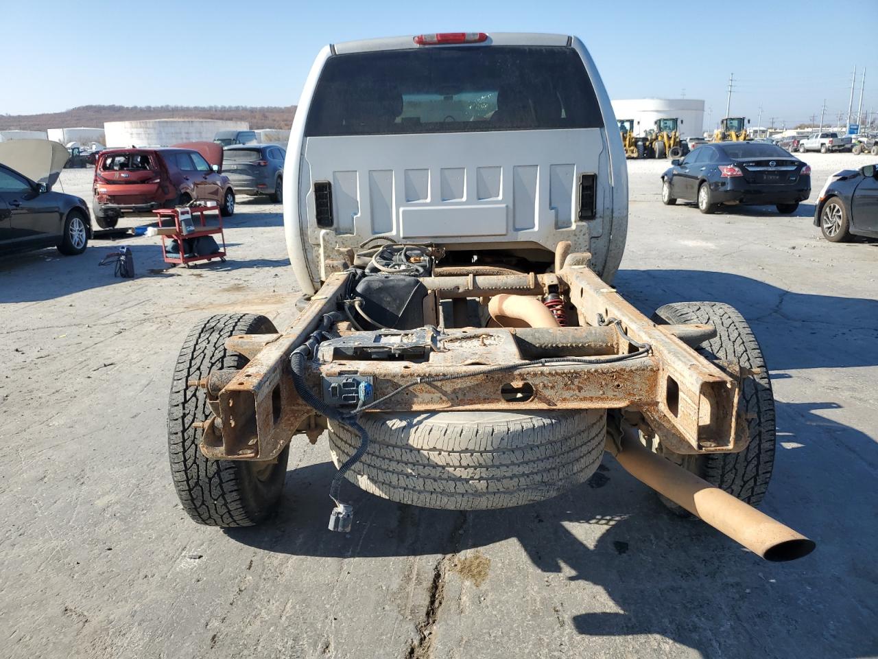 2011 Chevrolet Silverado VIN 1GC2CVCG1BZ104016 Copart auction photo, mechanical / front end damage thumbnail 6