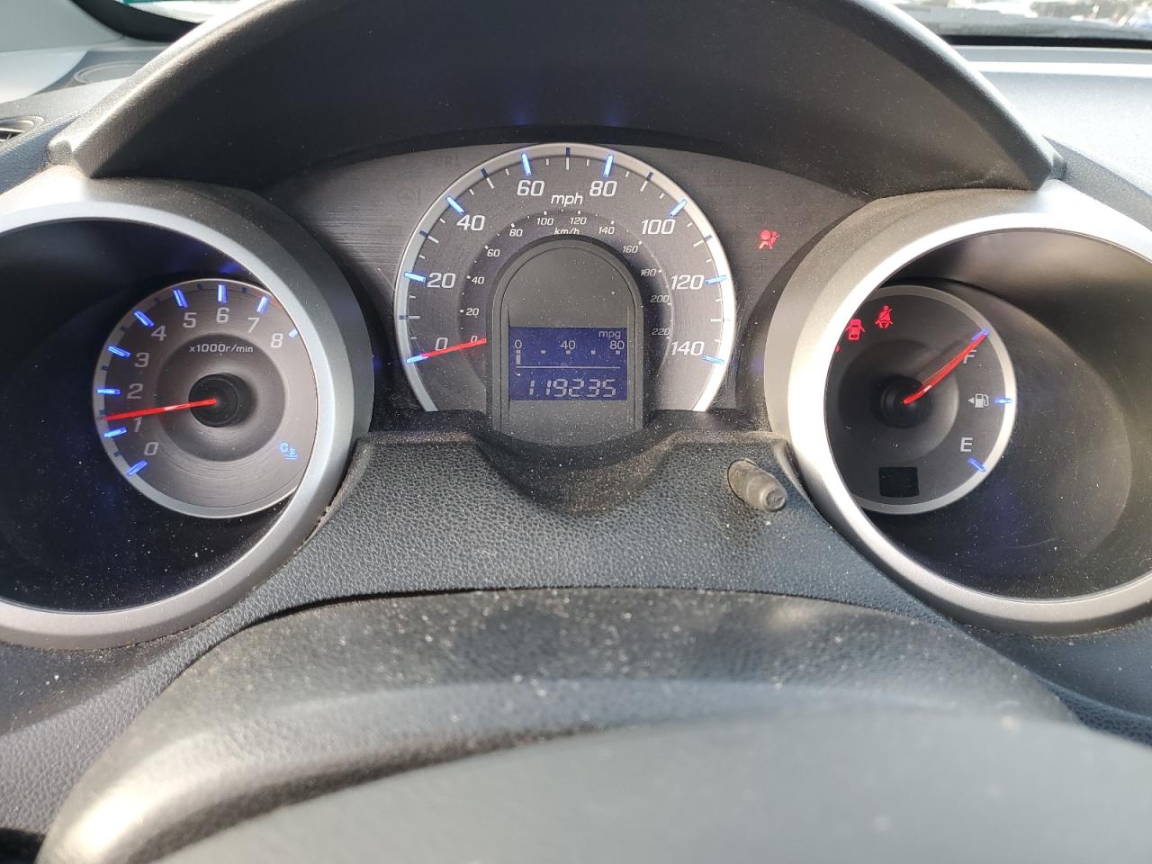 2009 Honda Fit VIN JHMGE88459S075685 Copart auction photo, front end damage thumbnail 9
