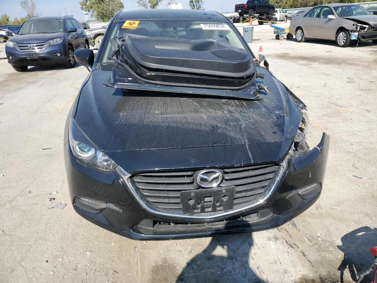 2017 Mazda 3 VIN 3MZBN1U70HM123097 Copart auction photo, all over damage thumbnail 5
