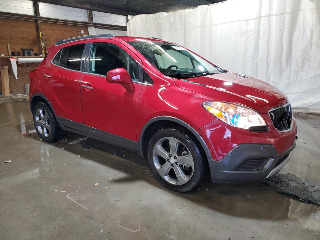2013 Buick Encore VIN KL4CJASB8DB102472 Copart auction photo, front end damage thumbnail 4