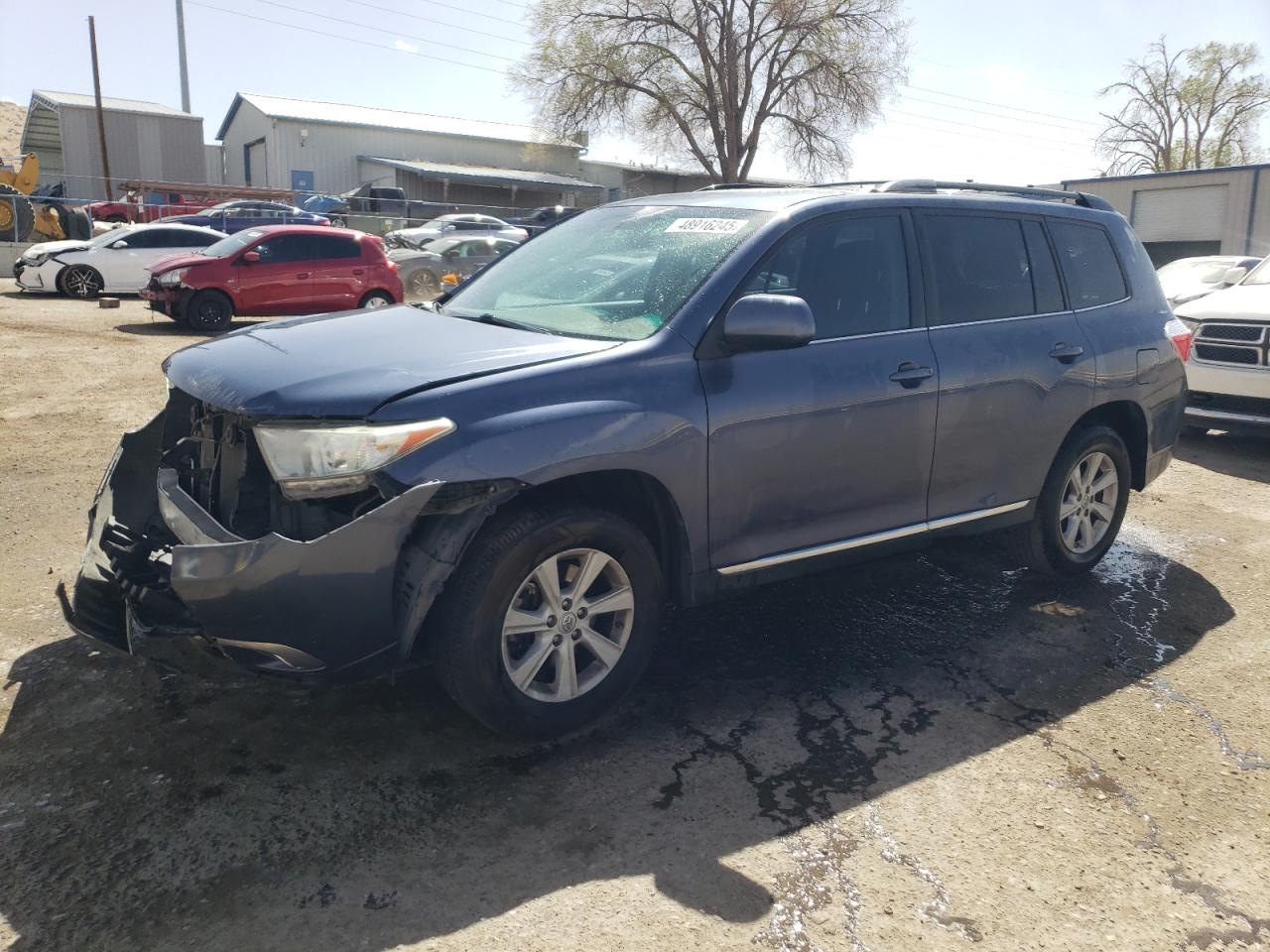 2013 Toyota Highlander VIN 5TDBK3EH8DS208567 - Copart auction photo