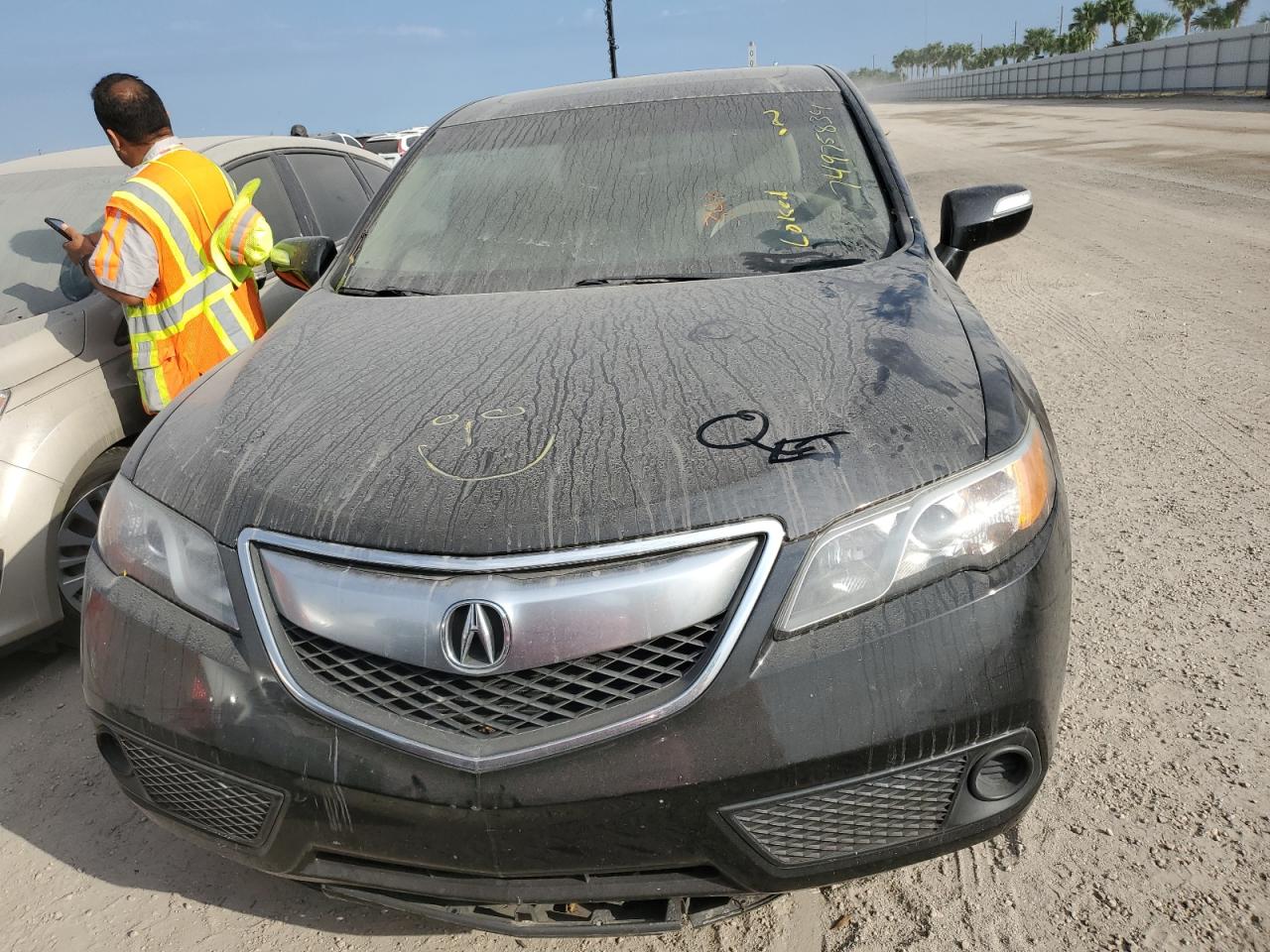 2015 Acura RDX VIN 5J8TB3H35FL006652 Copart auction photo, water/flood damage thumbnail 5