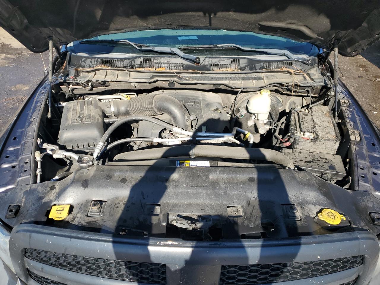 2014 RAM 1500 VIN 1C6RR6FT2ES448079 Copart auction photo, rear end damage thumbnail 11