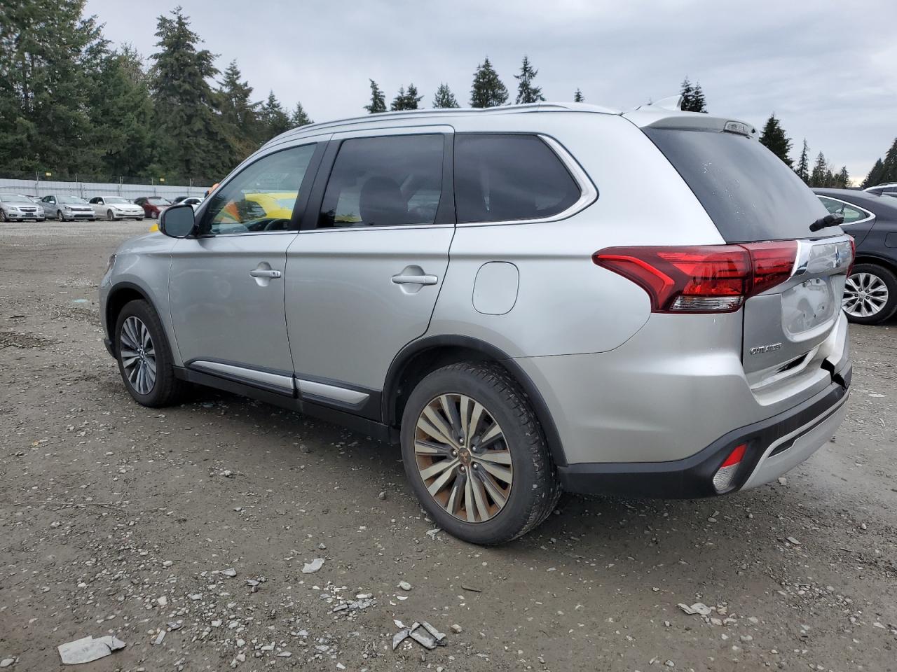 2020 Mitsubishi Outlander VIN JA4AZ3A38LZ031852 Copart auction photo, top/roof / rear end damage thumbnail 2