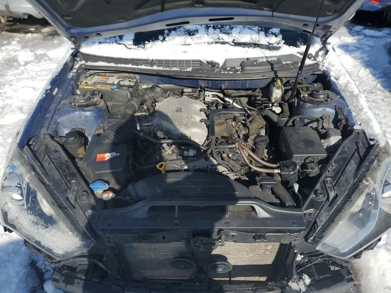 2015 Hyundai Genesis VIN KMHHU6KJ9FU130971 Copart auction photo, front end damage thumbnail 11