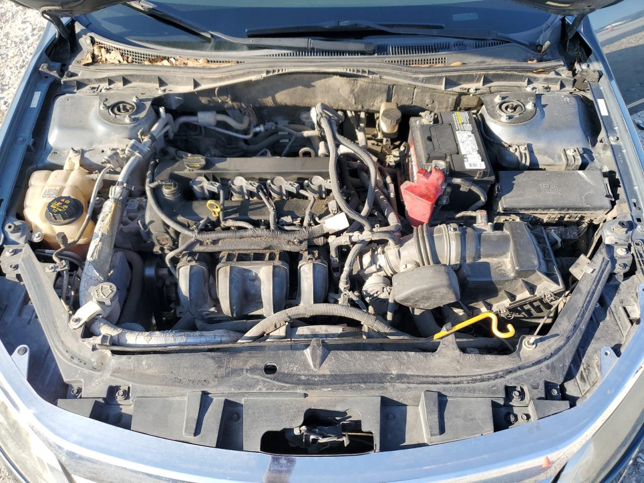 2012 Ford Fusion VIN 3FAHP0HA5CR248654 Copart auction photo, side / front end damage thumbnail 11