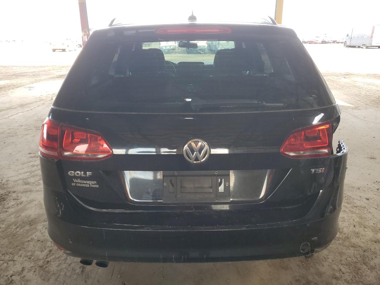 2016 Volkswagen Golf VIN 3VWC17AU2GM507782 Copart auction photo, rear end / front end damage thumbnail 6