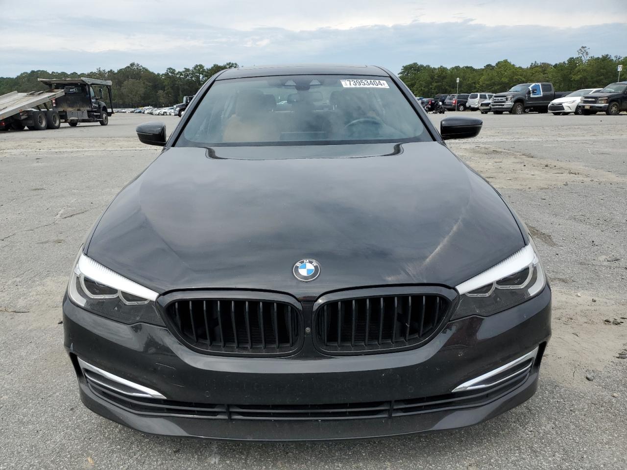 2017 BMW 5er VIN WBAJA5C3XHG897476 Copart auction photo, rear end damage thumbnail 5