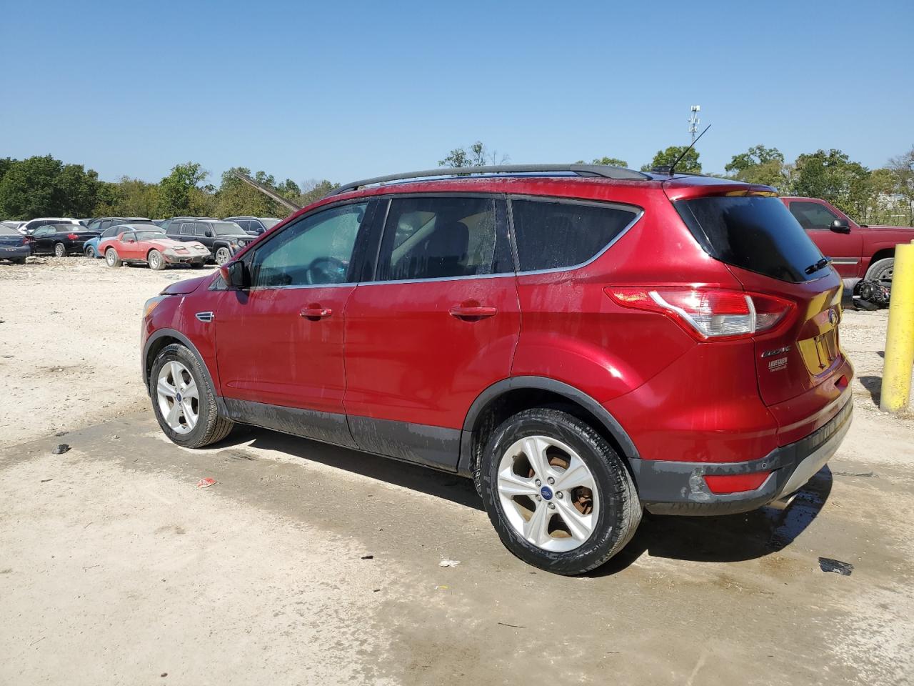 2016 Ford Escape VIN 1FMCU0GX2GUC25068 Copart auction photo, hail damage thumbnail 2