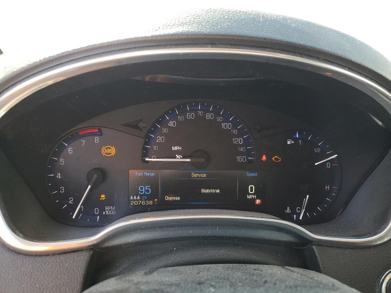 2013 Cadillac SRX VIN 3GYFNGE32DS631140 Copart auction photo, rear end damage thumbnail 9