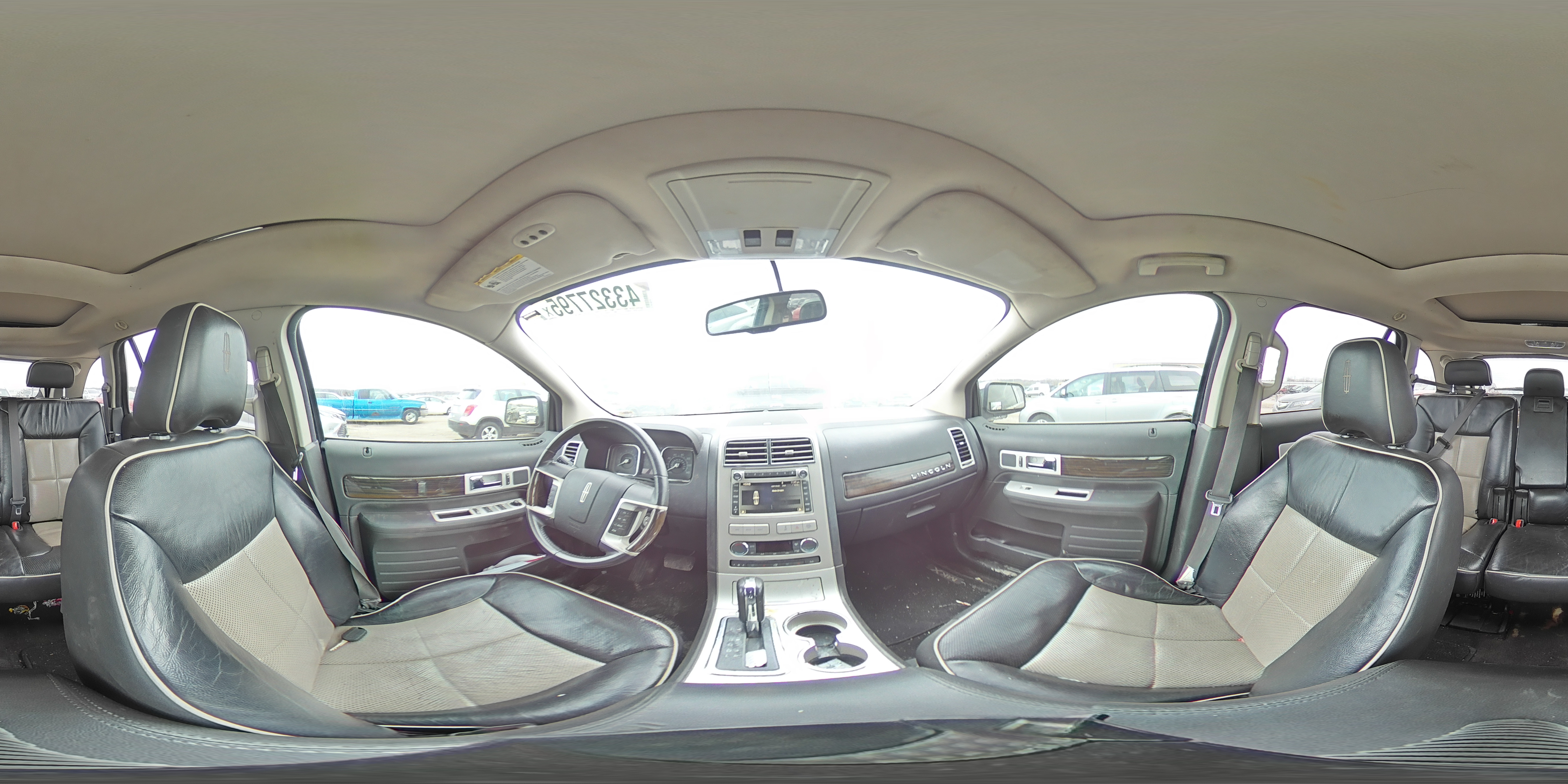 2009 Lincoln MKX VIN 2LMDU88C39BJ01399 Copart auction photo, front end / undercarriage damage thumbnail 14