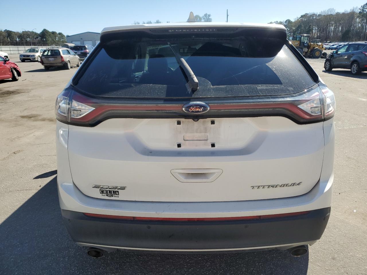 2015 Ford Edge VIN 2FMTK3K81FBB54506 Copart auction photo, front end damage thumbnail 6