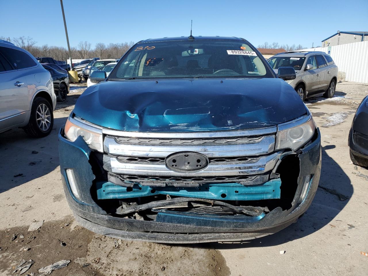 2011 Ford Edge VIN 2FMDK3JC4BBB29491 Copart auction photo, front end / side damage thumbnail 5