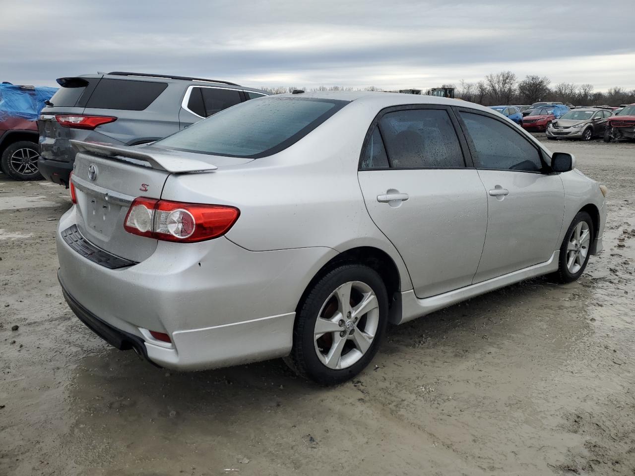 2012 Toyota Corolla VIN 5YFBU4EE3CP023193 Copart auction photo, side damage thumbnail 3