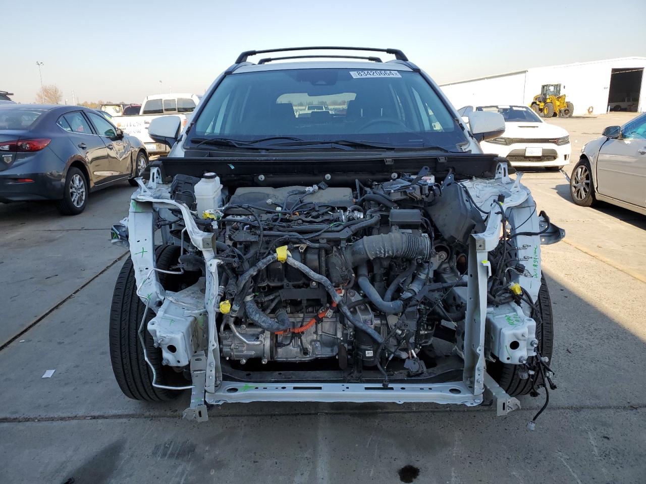 2022 Toyota RAV 4 VIN 4T3RWRFV6NU072885 Copart auction photo, front end damage thumbnail 5