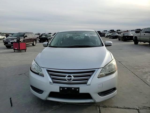 2013 Nissan Sentra VIN 3N1AB7AP5DL673901 Copart auction photo, all over damage thumbnail 11