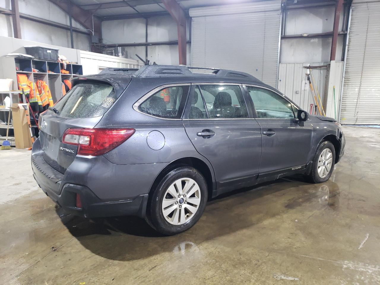 2018 Subaru Outback VIN 4S4BSAAC8J3259641 Copart auction photo, side damage thumbnail 3
