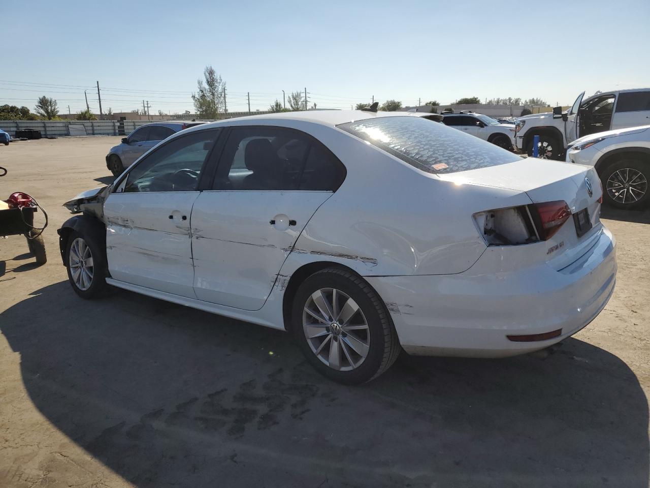 2016 Volkswagen Jetta VIN 3VWD67AJ1GM261786 Copart auction photo, all over damage thumbnail 2