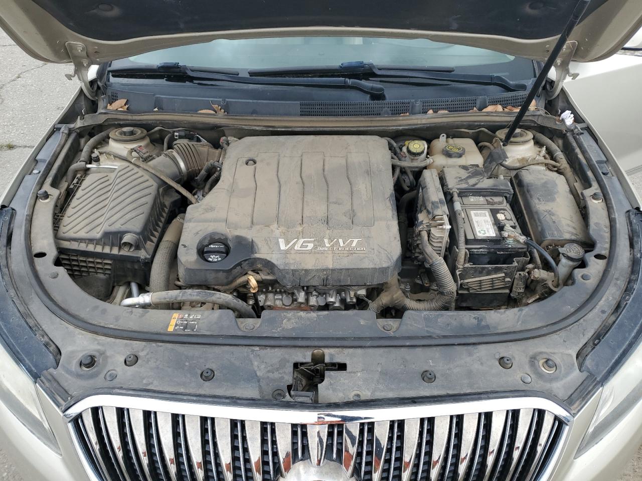 2015 Buick LaCrosse VIN 1G4GB5G3XFF143903 Copart auction photo, rear end / side damage thumbnail 11