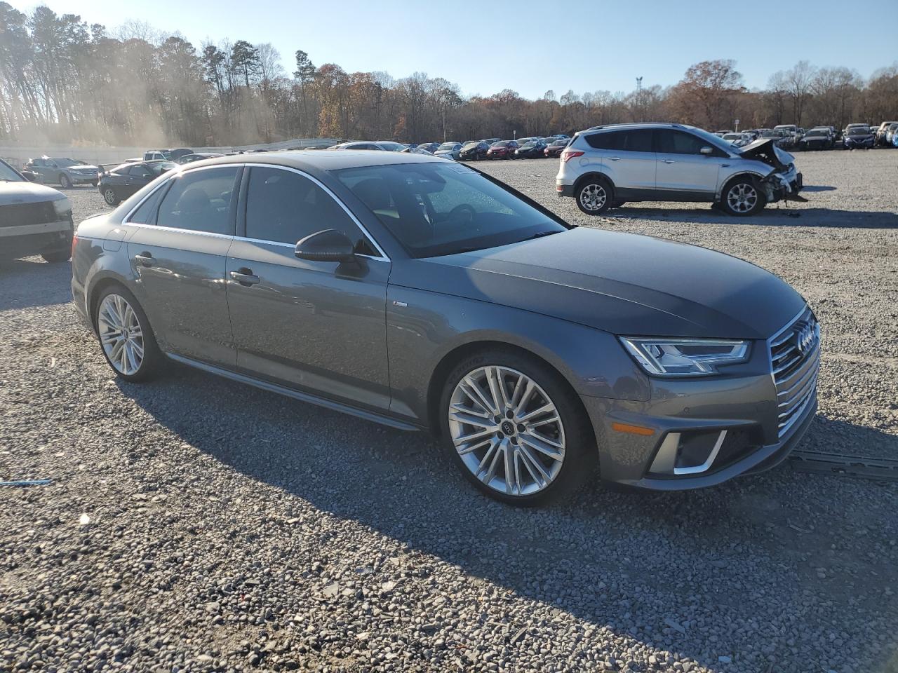 2019 Audi A4 VIN WAUENAF41KA007766 Copart auction photo, side / minor dent/scratches damage thumbnail 4
