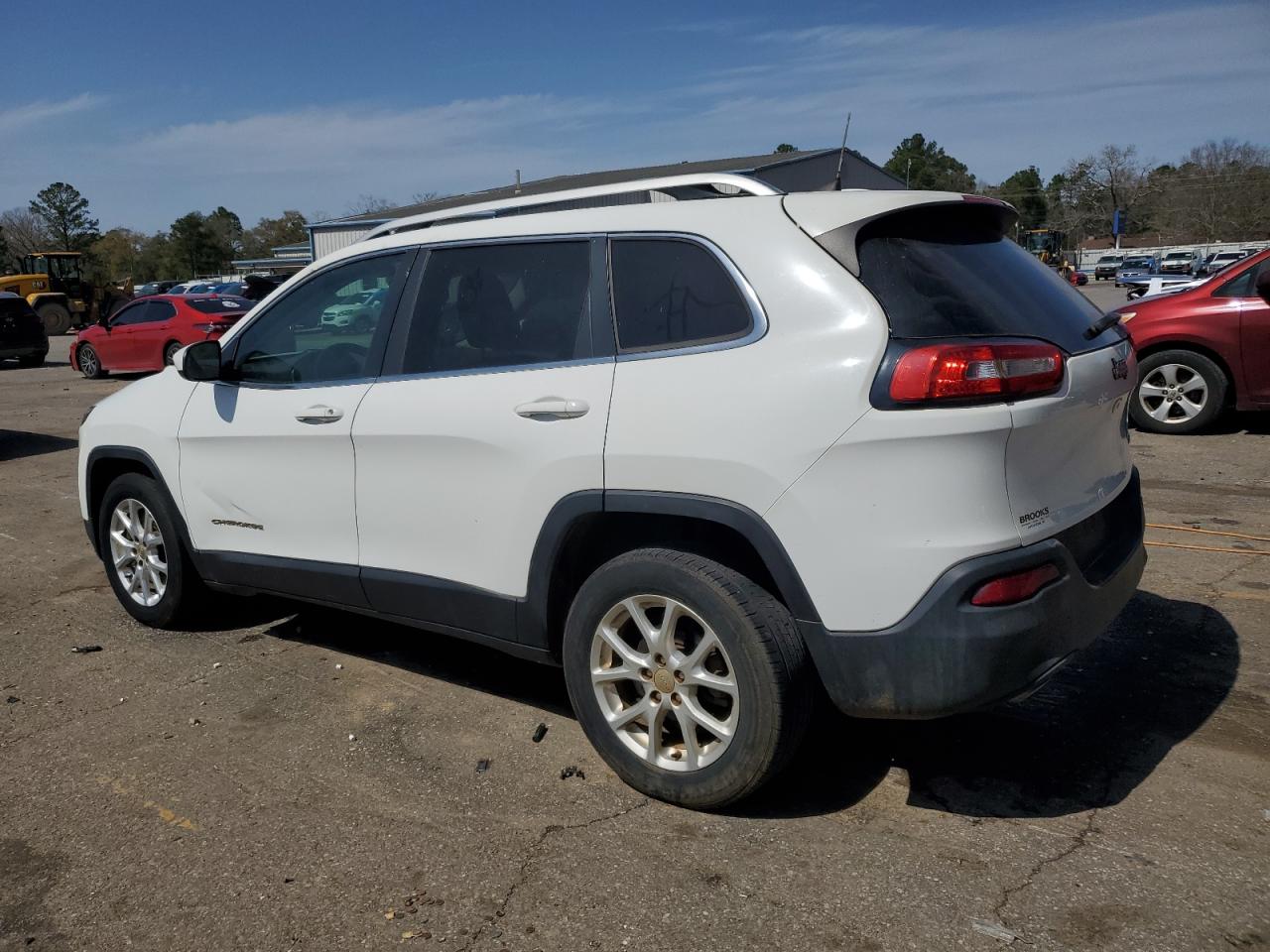 2016 Jeep Grand Cherokee VIN 1C4PJLCB9GW209643 Copart auction photo, front end / side damage thumbnail 2