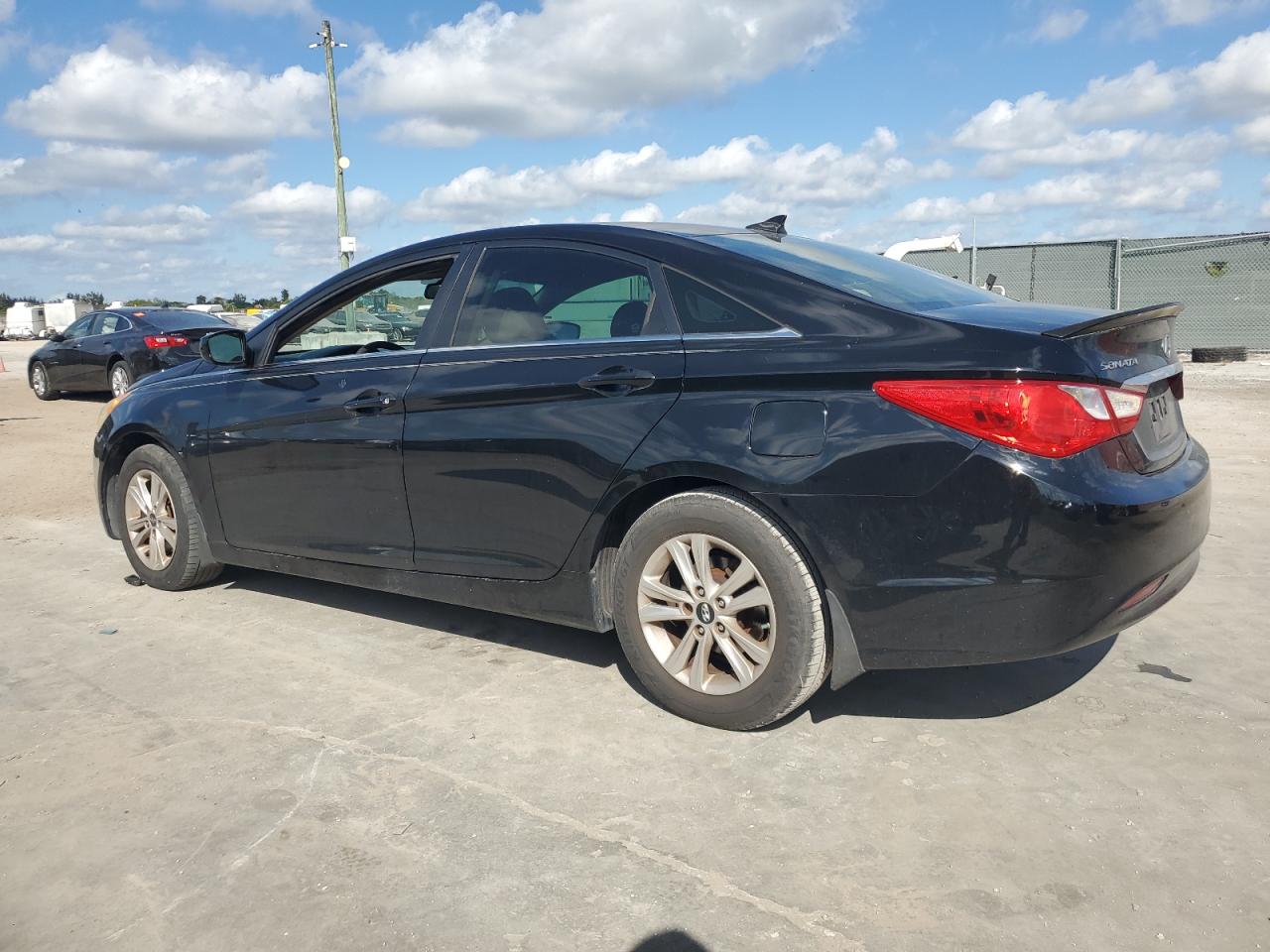 2013 Hyundai Sonata VIN 5NPEB4AC8DH601214 Copart auction photo, front end / side damage thumbnail 2