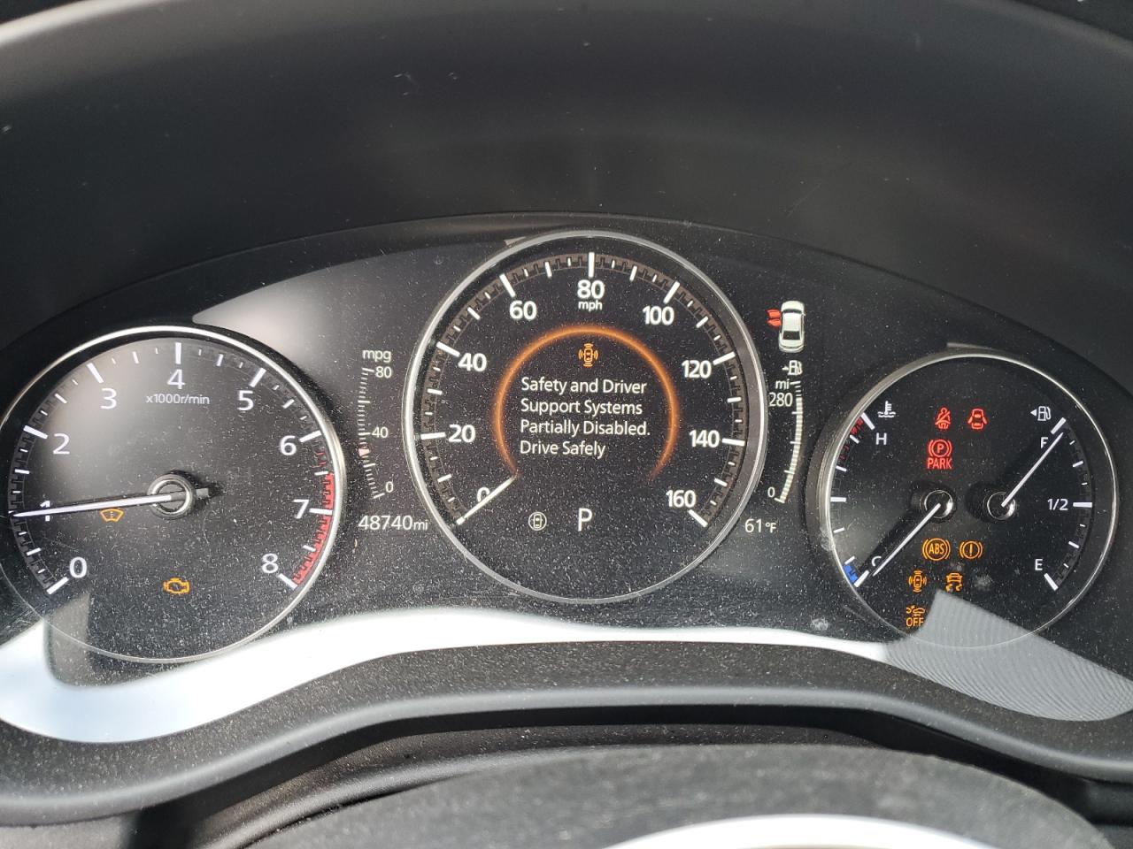 2020 Mazda 3 VIN JM1BPACL7L1173223 Copart auction photo, frame damage / side damage thumbnail 9