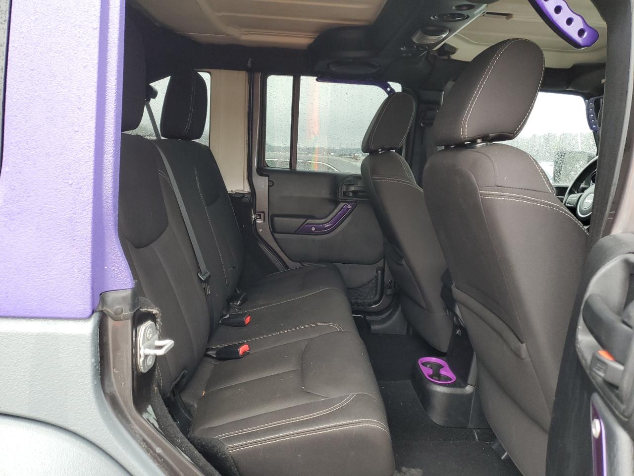 2014 Jeep Wrangler VIN 1C4BJWEG0EL233655 Copart auction photo, mechanical damage thumbnail 10
