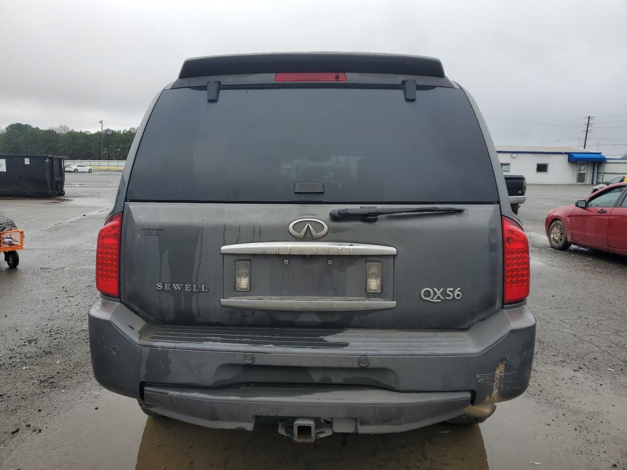 2005 Infiniti QX56 VIN 5N3AA08A35N802103 Copart auction photo, front end / minor dent/scratches damage thumbnail 6