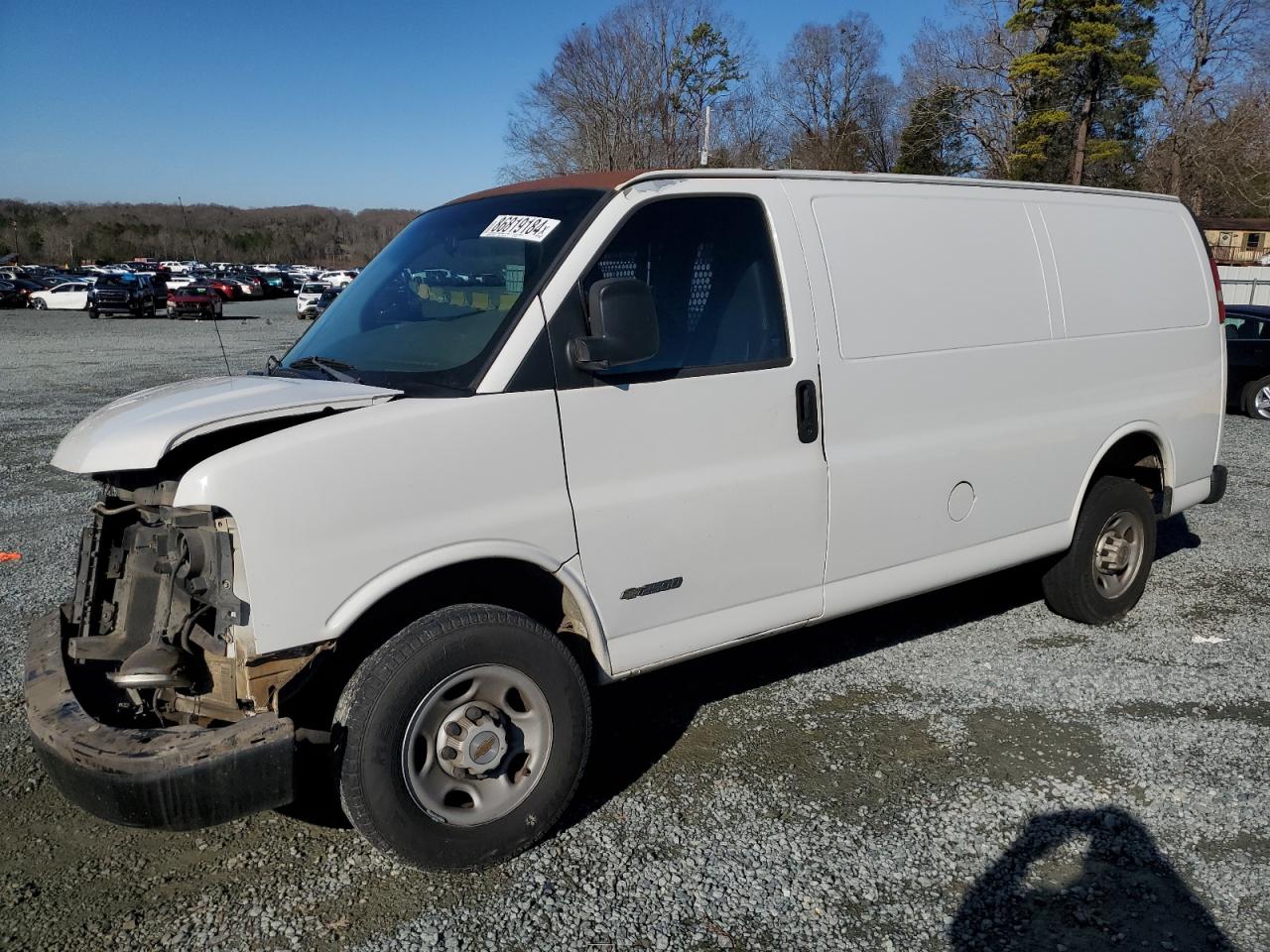 2003 Chevrolet Express VIN 1GCGG25U031130070
