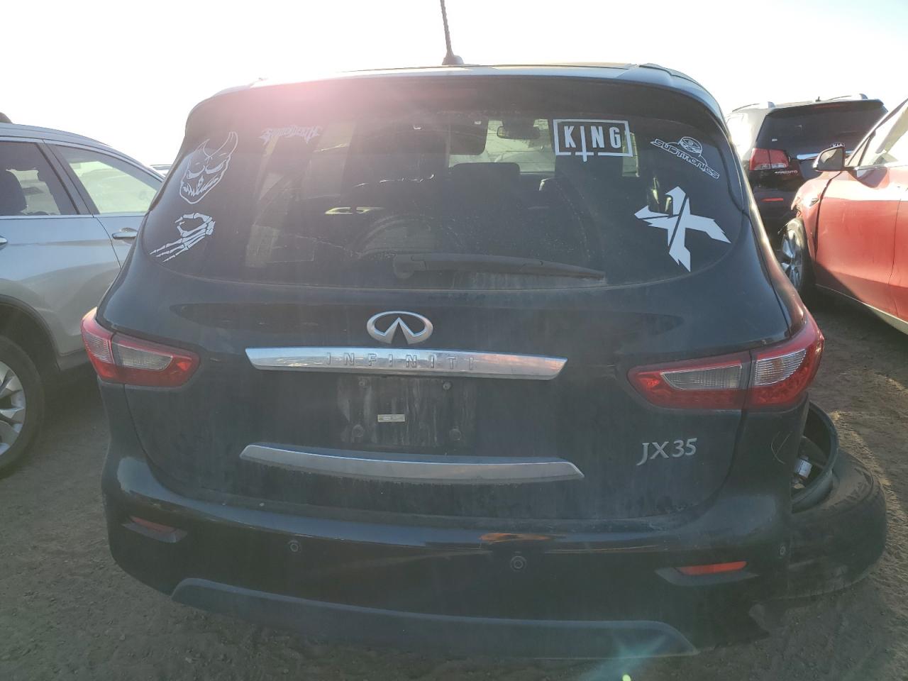 2013 Infiniti JX VIN 5N1AL0MM2DC305055 Copart auction photo, rear end damage thumbnail 6