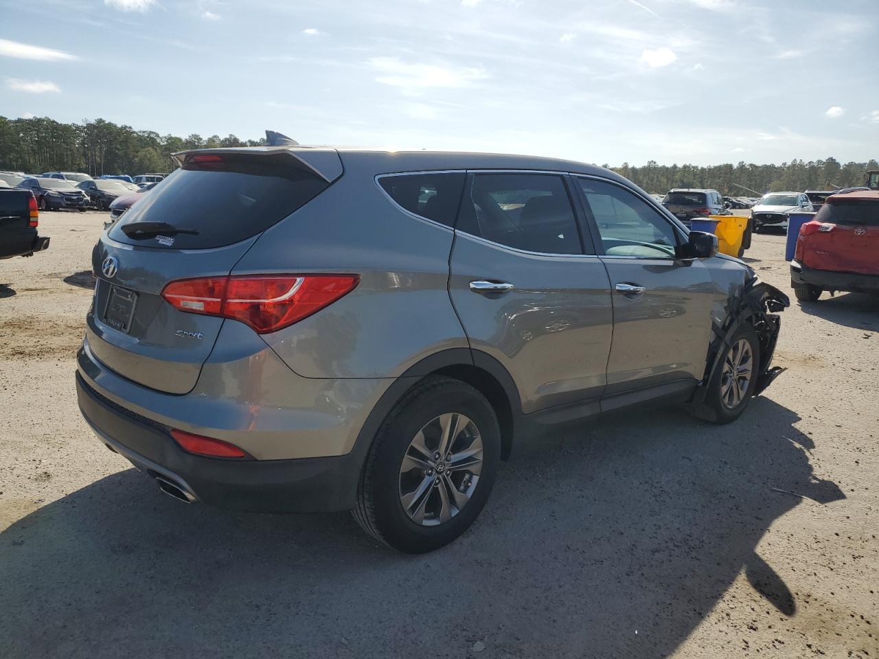 2013 Hyundai Santa Fe VIN 5XYZT3LB1DG010937 Copart auction photo, front end damage thumbnail 3