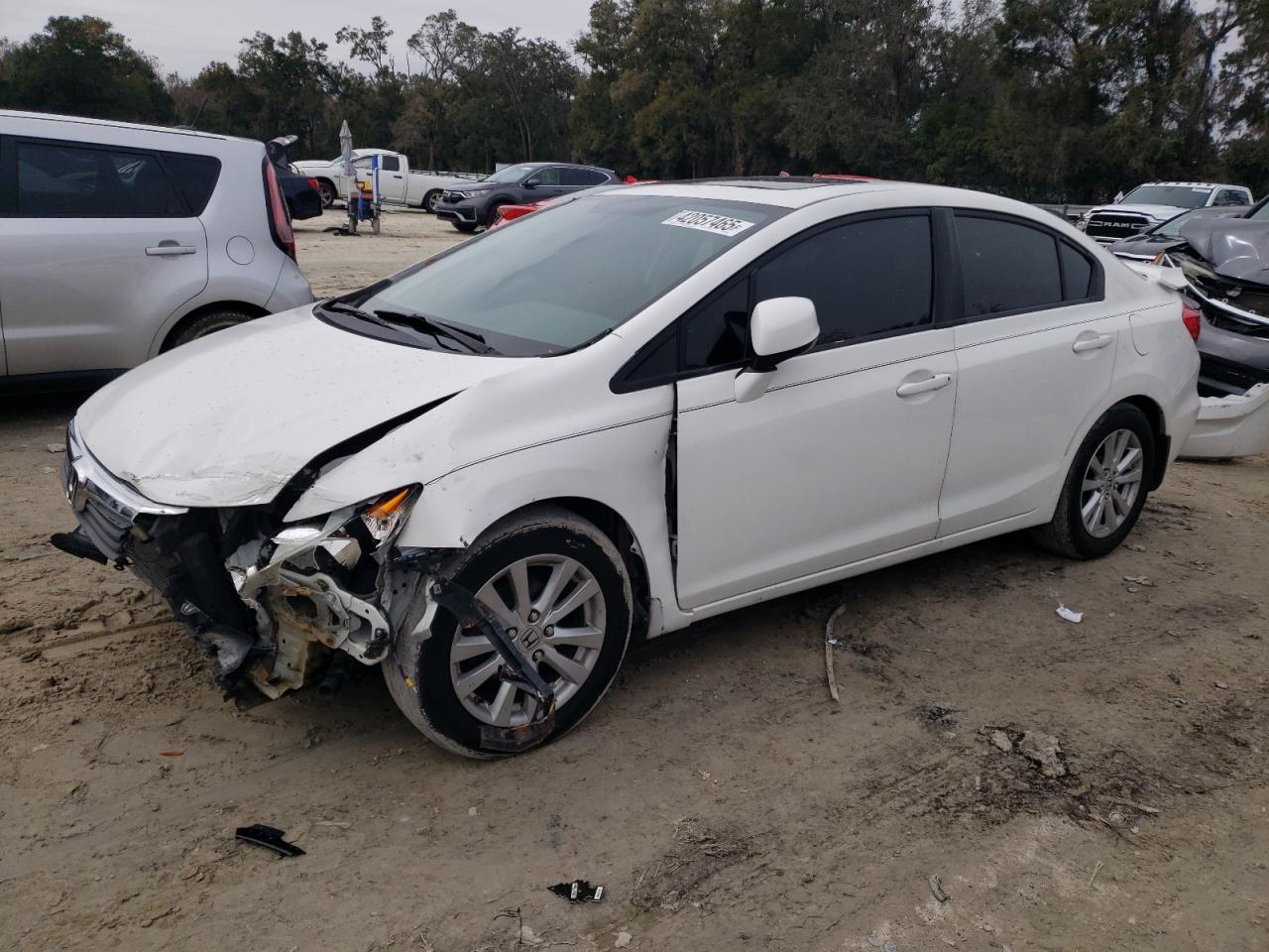 2012 Honda Civic VIN 19XFB2F90CE028351