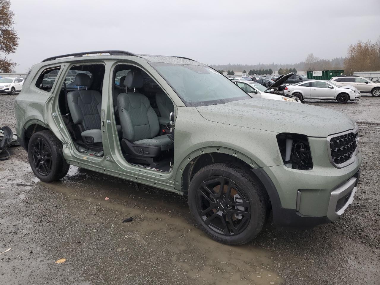 2023 KIA Telluride VIN 5XYP3DGC1PG339786 Copart auction photo, side / partial repair damage thumbnail 4