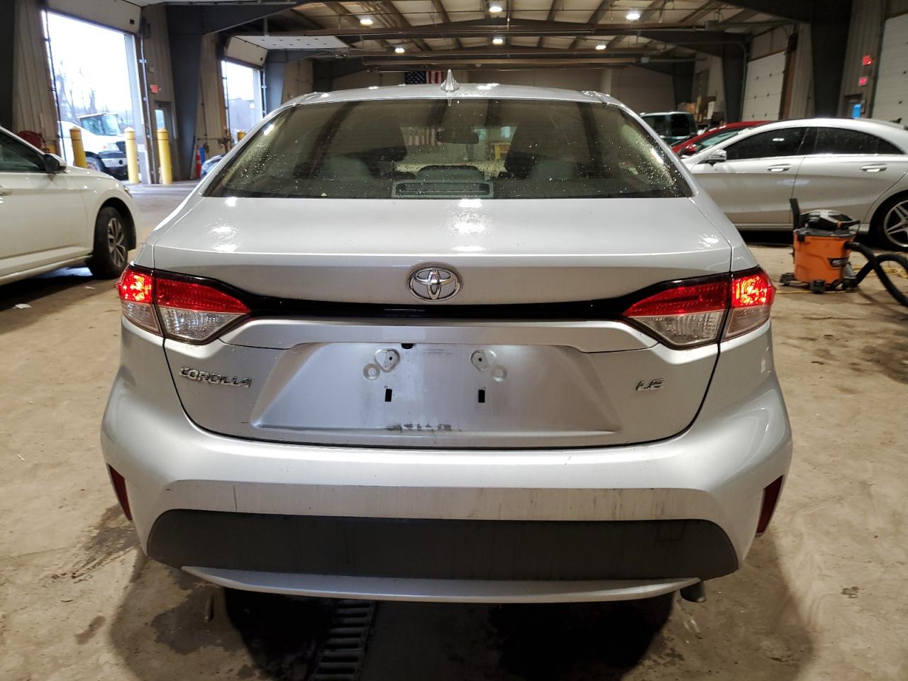 2022 Toyota Corolla VIN JTDEPMAE6NJ190567 Copart auction photo, front end damage thumbnail 6