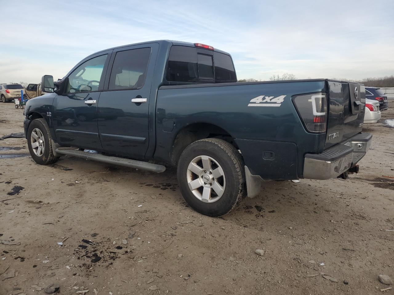 2004 Nissan Titan VIN 1N6AA07B34N593139 Copart auction photo, front end damage thumbnail 2