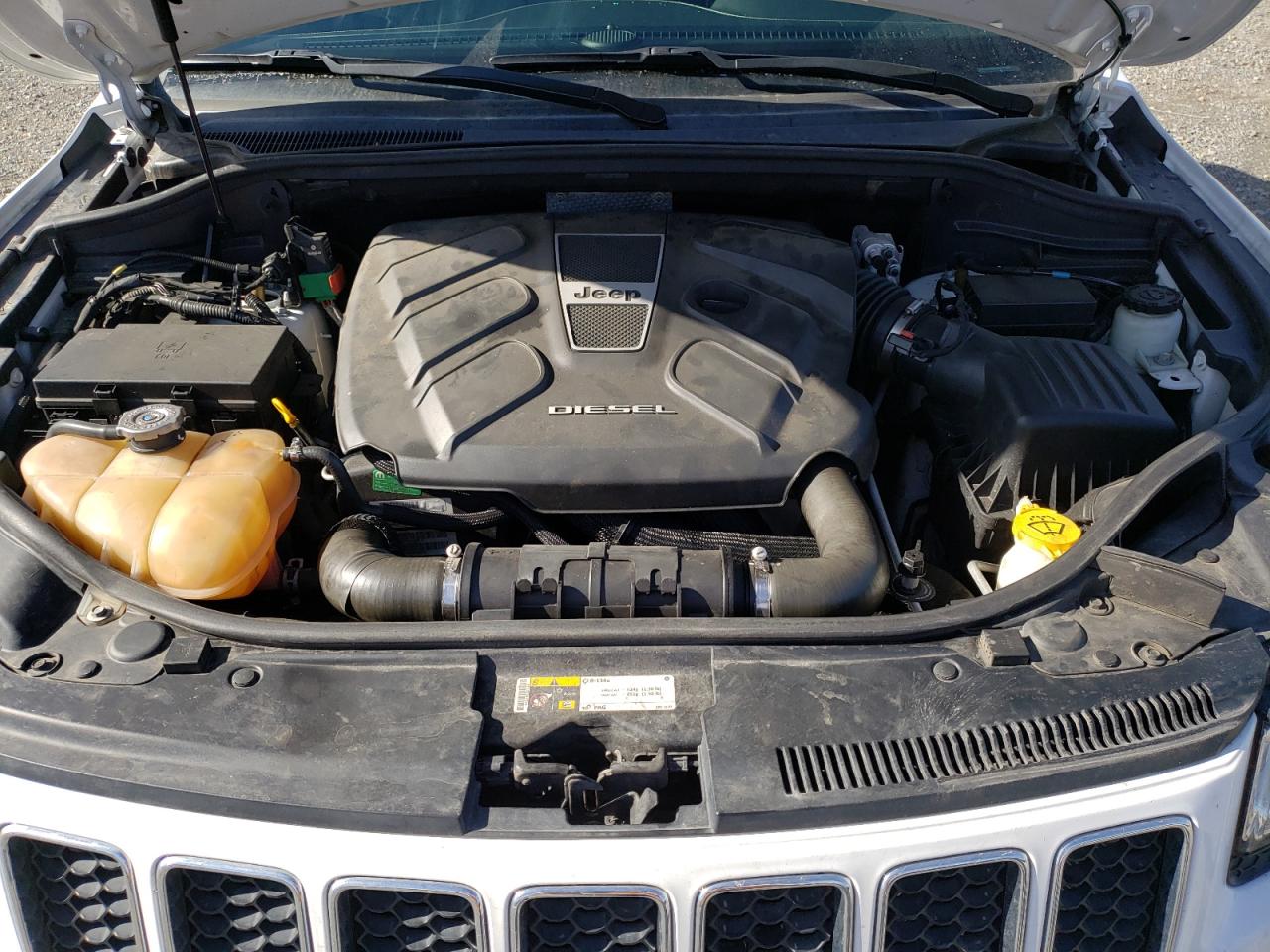 2014 Jeep Grand Cherokee VIN 1C4RJFCM6EC555482 Copart auction photo, front end damage thumbnail 12