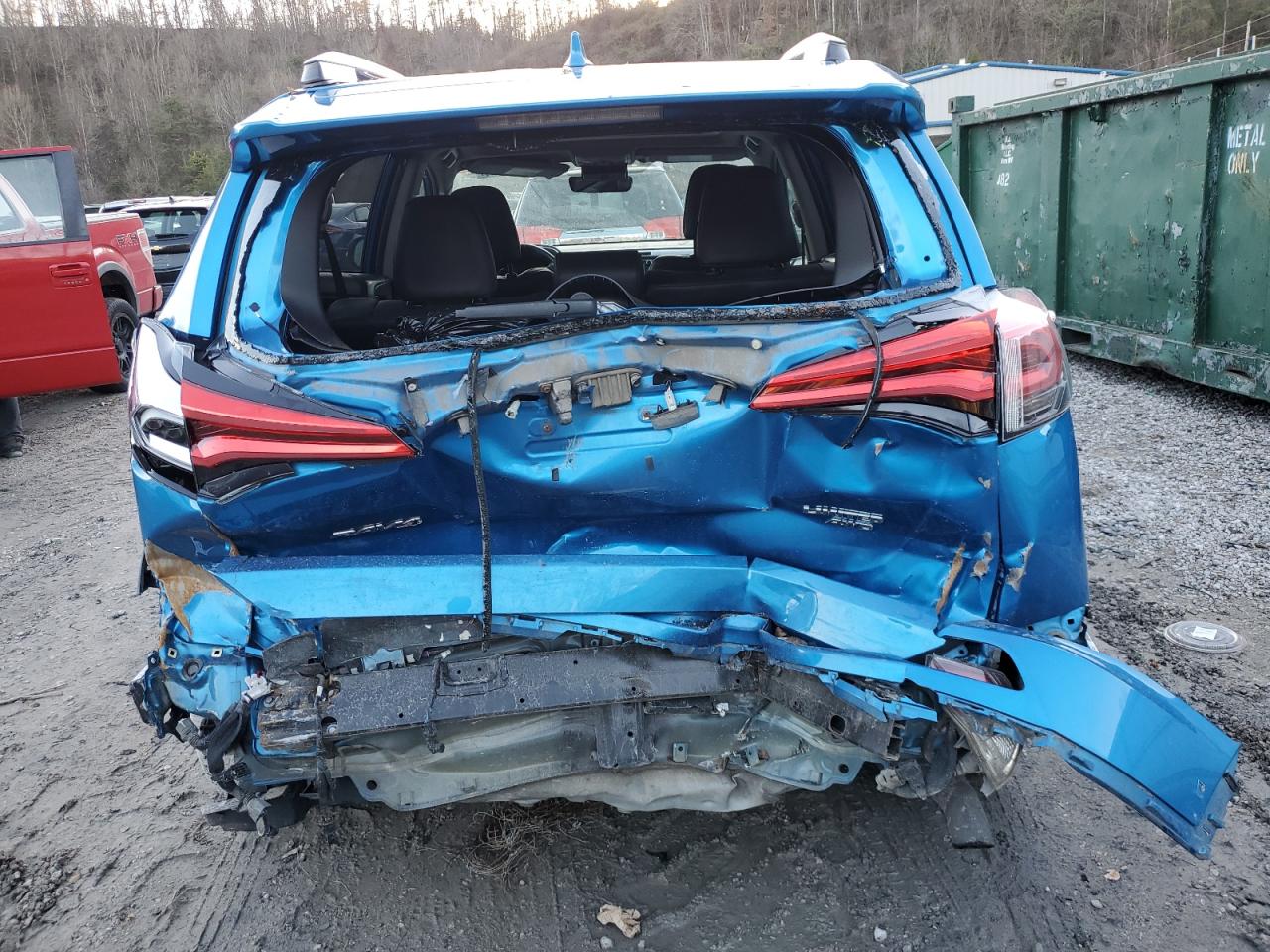 2018 Toyota RAV 4 VIN 2T3DFREV6JW739623 Copart auction photo, all over damage thumbnail 6