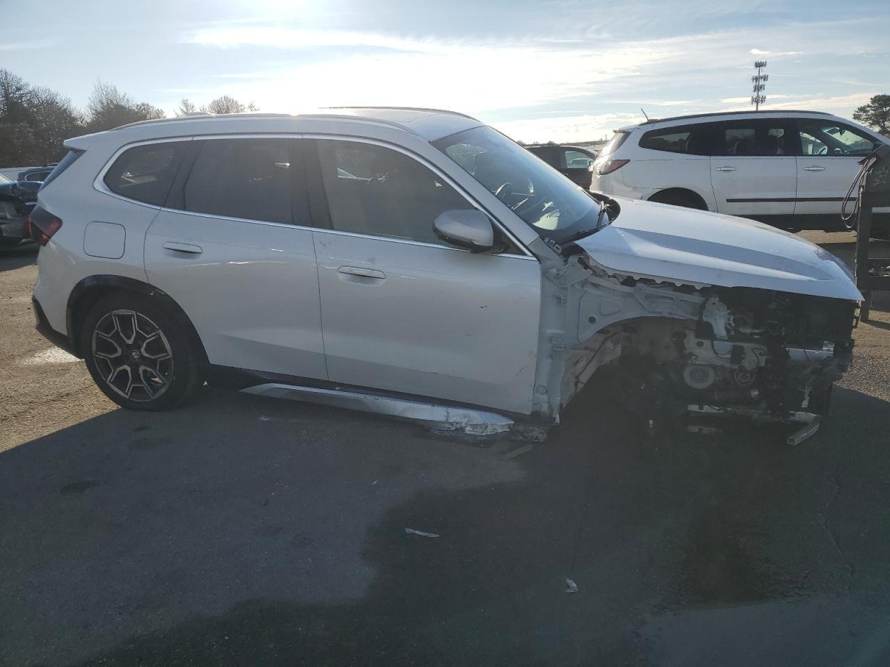 2023 BMW X1 VIN WBX73EF00P5W09308 Copart auction photo, biohazard/chemical / front end damage thumbnail 4