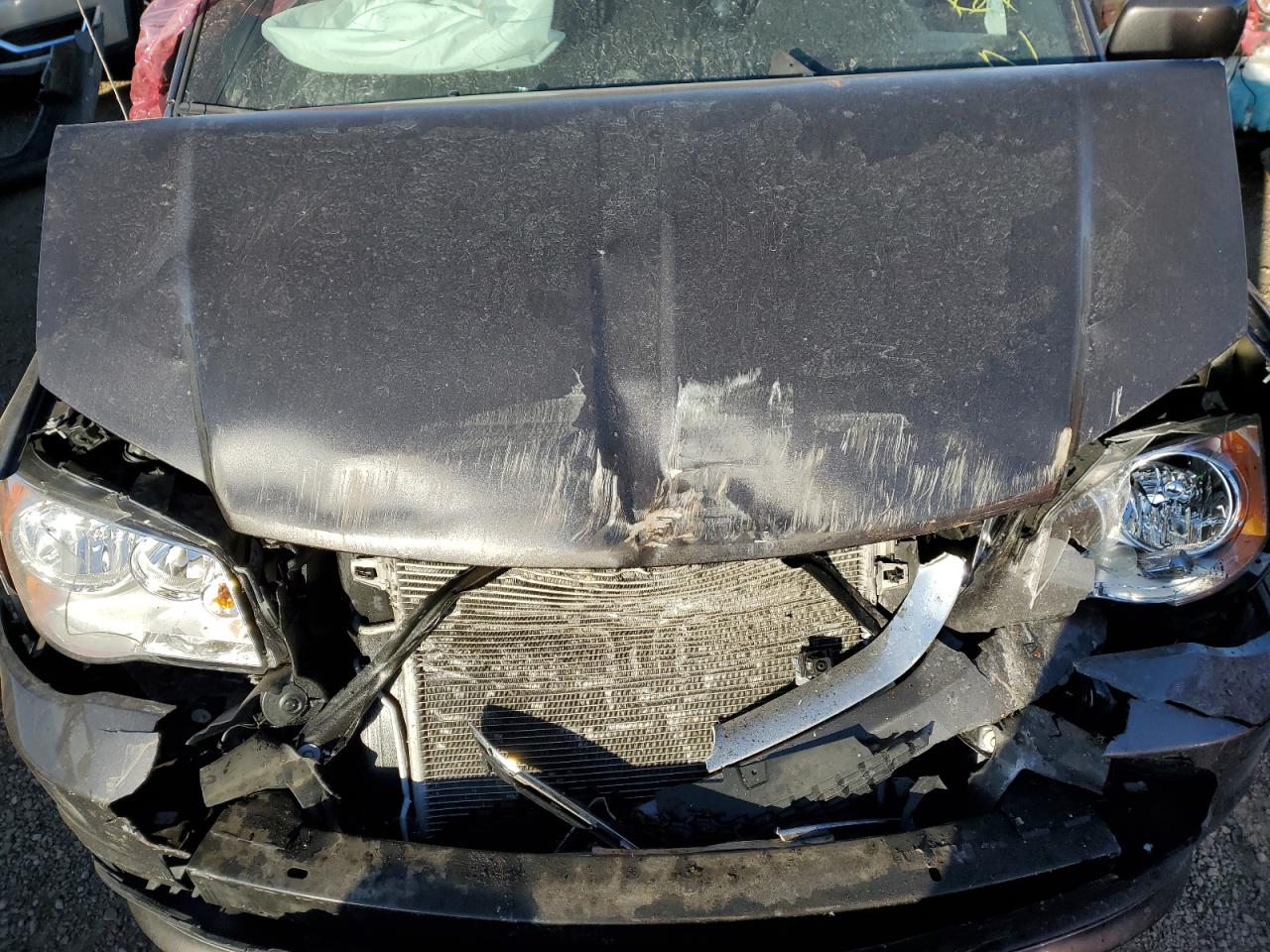 2019 Dodge Caravan VIN 2C4RDGCG2KR679422 Copart auction photo, front end / top/roof damage thumbnail 12